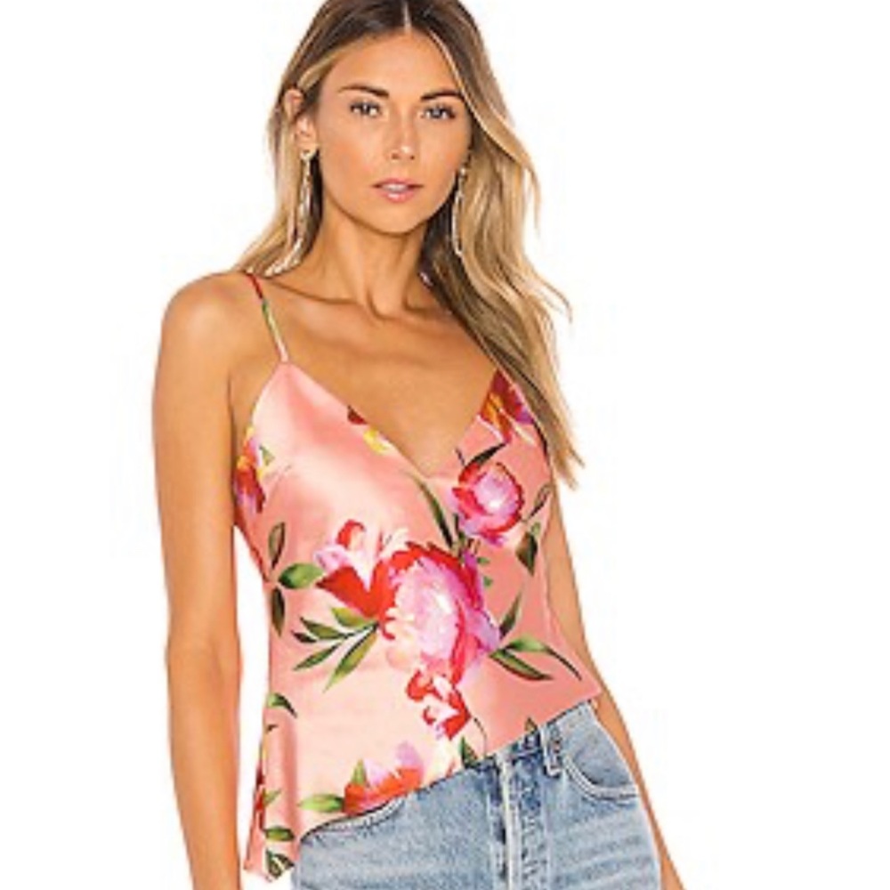NBD Coral Cami Floral Cami Top